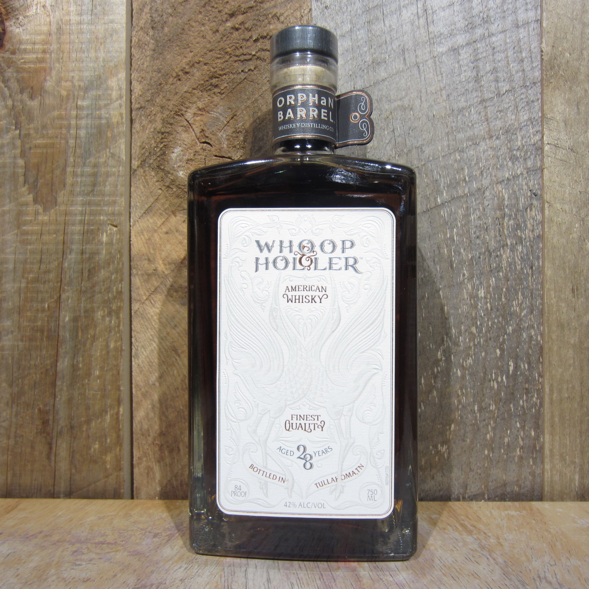WHOOP AND HOLLER ORPHAN BARREL WHISKEY 28YR 750ML Oak and Barrel
