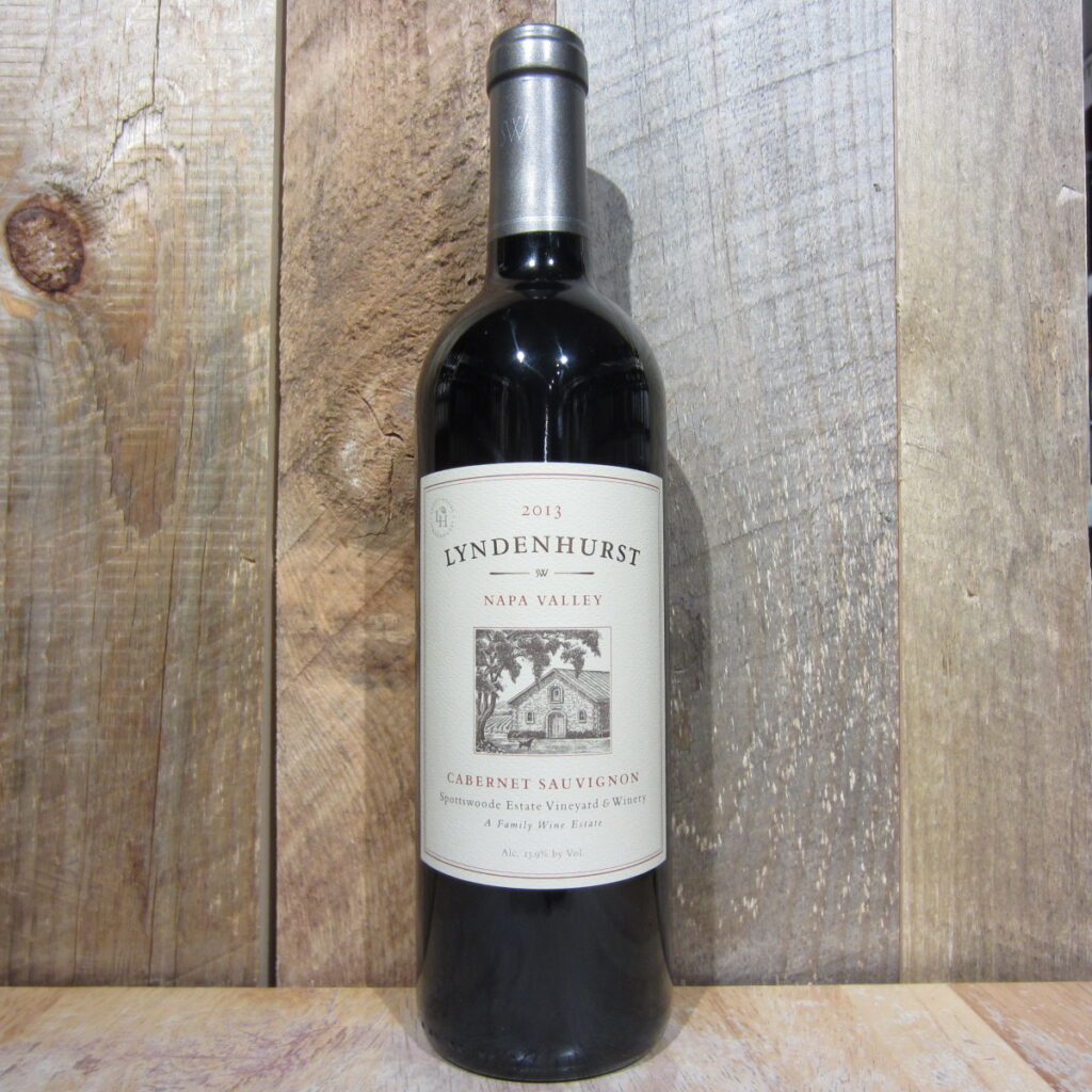 SPOTTSWOODE LYNDENHURST CABERNET SAUVIGNON 2013 750ML SPOTTSWOODE LYNDENHURST CABERNET SAUVIGNON 2013 750ML