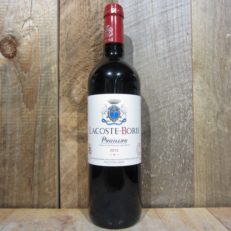 Chateau Grand Puy Lacoste Borie Pauillac 2015 750ml - Oak and Barrel