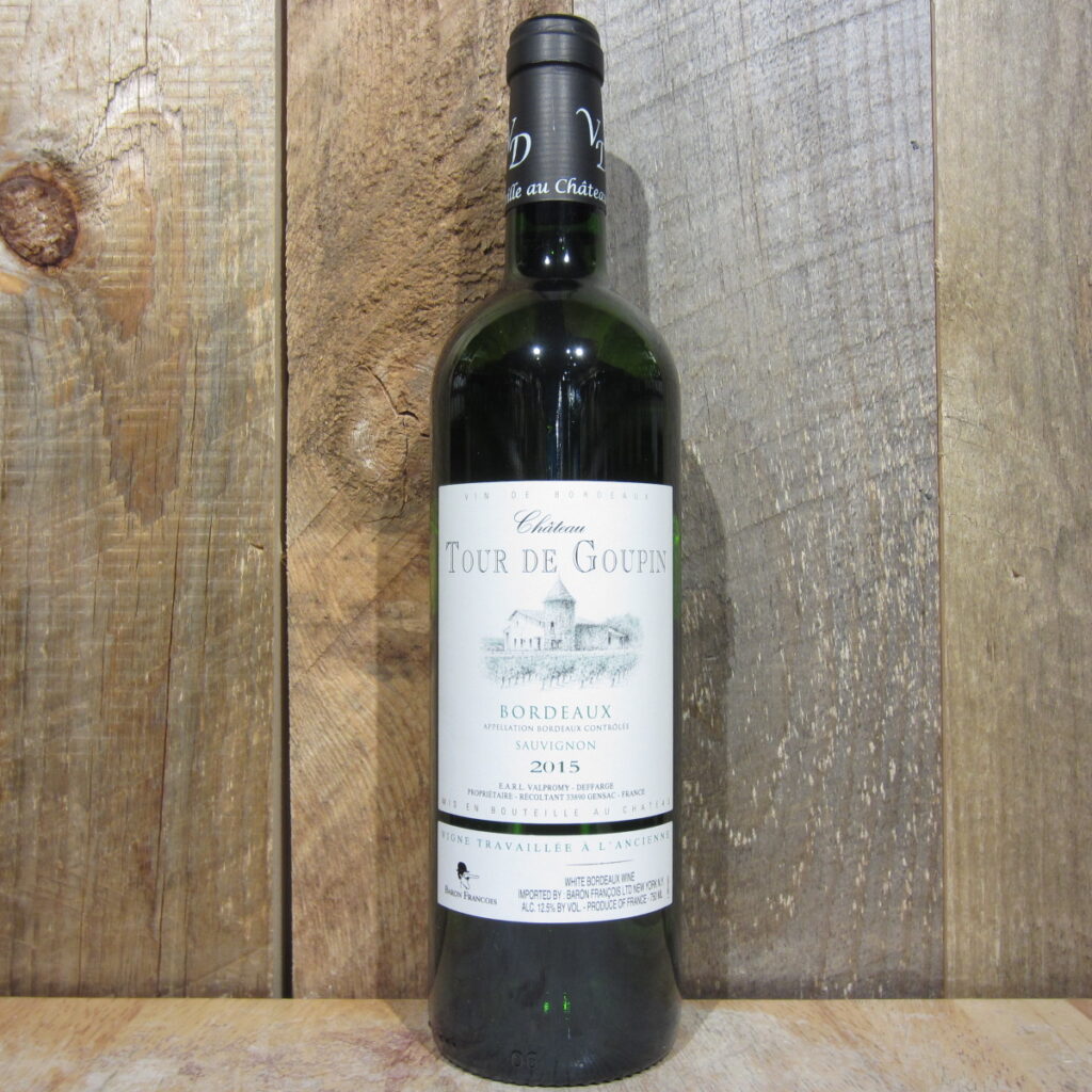 TOUR DE GOUPIN BORDEAUX BLANC 750ML