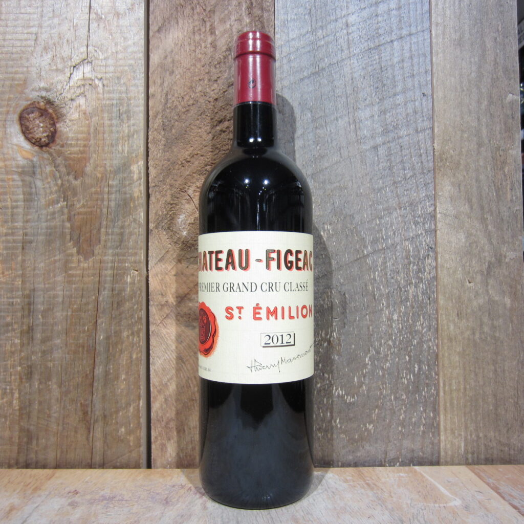CHATEAU FIGEAC SAINT EMILION 1ER GRAND CRU 2012 750ML CHATEAU FIGEAC SAINT EMILION 1ER GRAND CRU 2012 750ML