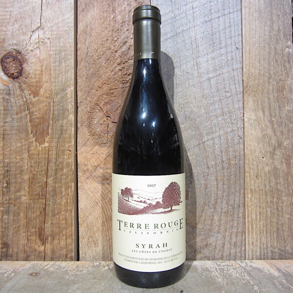 Domaine de La Terre Rouge Syrah Les Cotes De LOuest 2017 750ml