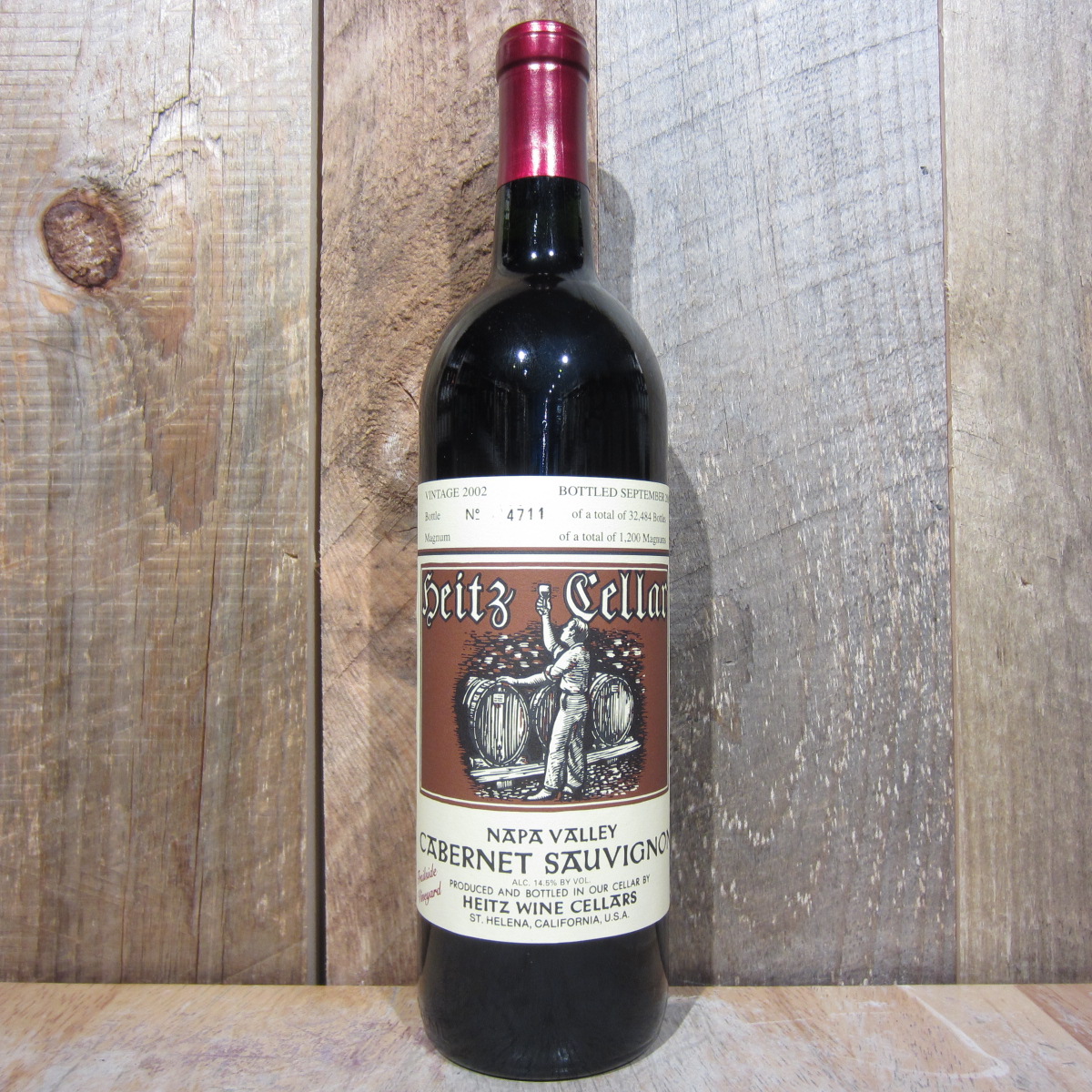 Heitz Trailside Cabernet Sauvignon 2002 750ml - Oak and Barrel