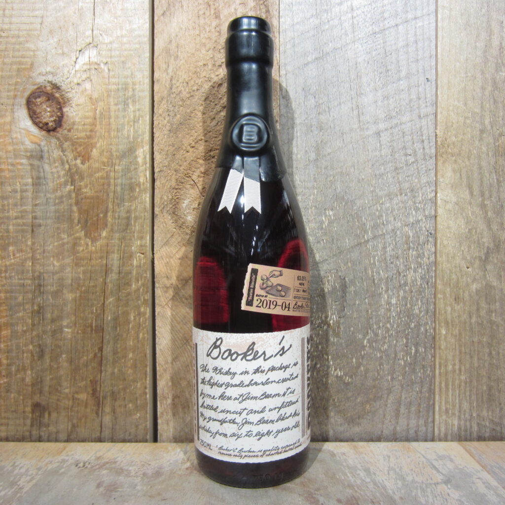 BOOKERS BOURBON BEATEN BISCUITS 126.1PF 750ML