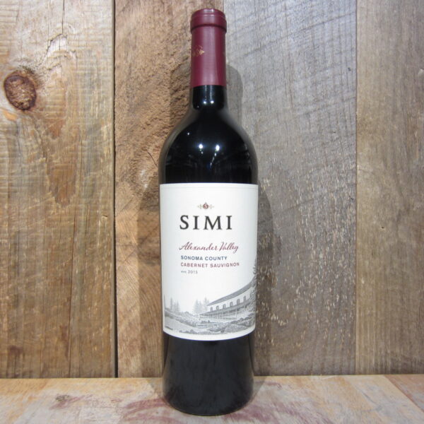 SIMI ALEXANDER VALLEY CABERNET SAUVIGNON 2015 750ML