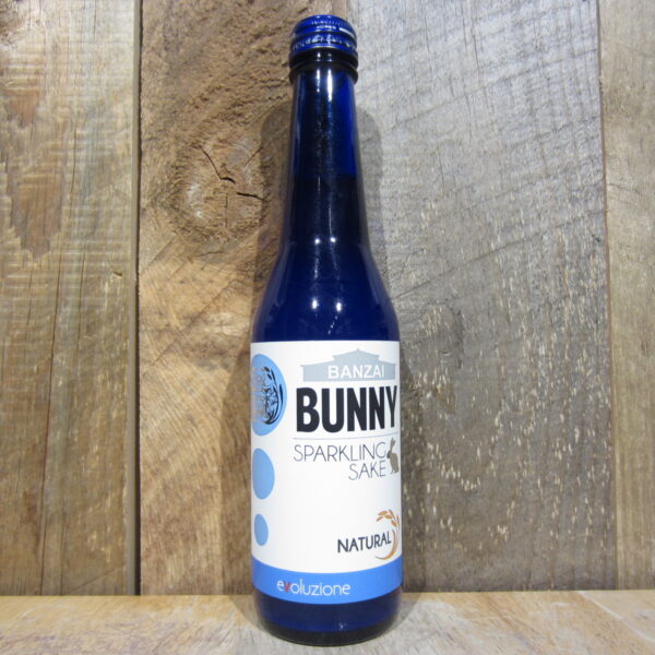 BANZAI BUNNY NATURAL SPARKLING SAKE 300ML