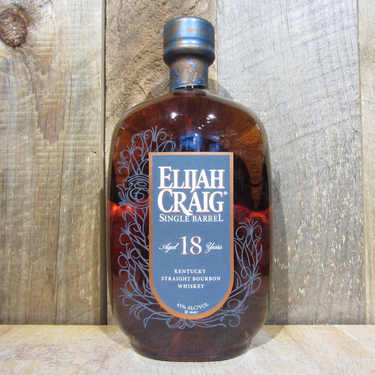 ELIJAH CRAIG BOURBON SINGLE BARREL 18YR 750ML Oak and Barrel