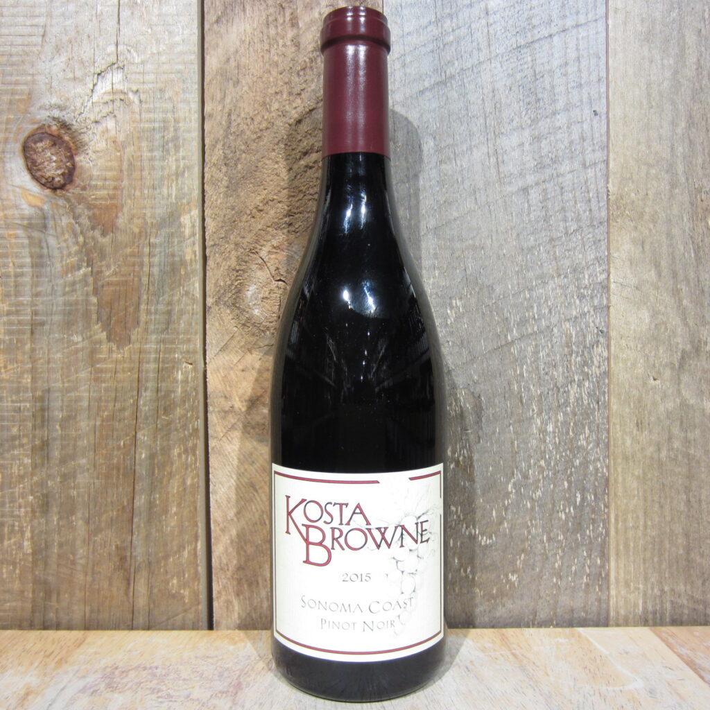 KOSTA BROWNE PINOT NOIR SONOMA COAST 2015 750ML