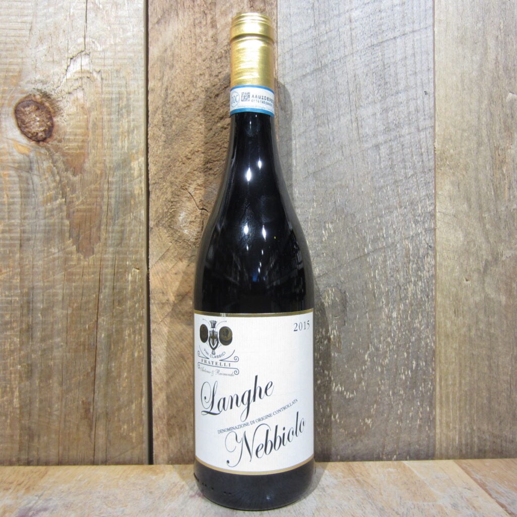 FRATELLI ANTONIO RAIMONDO LANGHE NEBBIOLO 2015 750ML