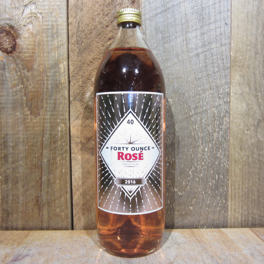 JULIEN BRAUD FORTY OUNCE ROSE 2016 750ML JULIEN BRAUD FORTY OUNCE ROSE 2016 750ML