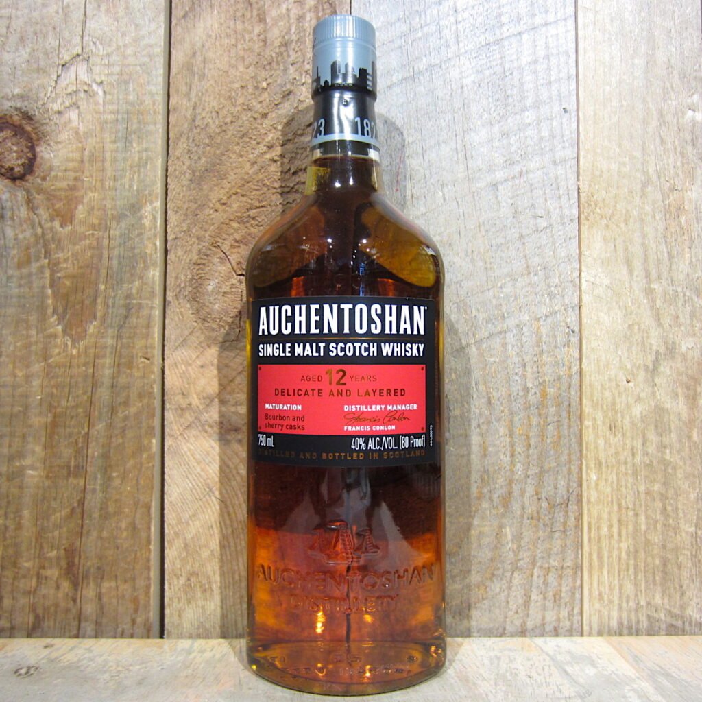 ウイスキー Auchentoshan 12 Years Old 750ml Auchentoshan 12 Year Old - The Whisky Shop - San Francisco