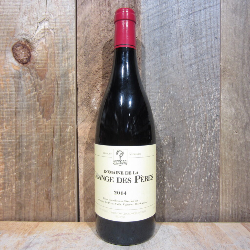 DOMAINE DE LA GRANGE DES PERES VIN DE PAYS DE LA’HERAULT ROUGE 2014 750ML DOMAINE DE LA GRANGE DES PERES VIN DE PAYS DE LA’HERAULT ROUGE 2014 750ML