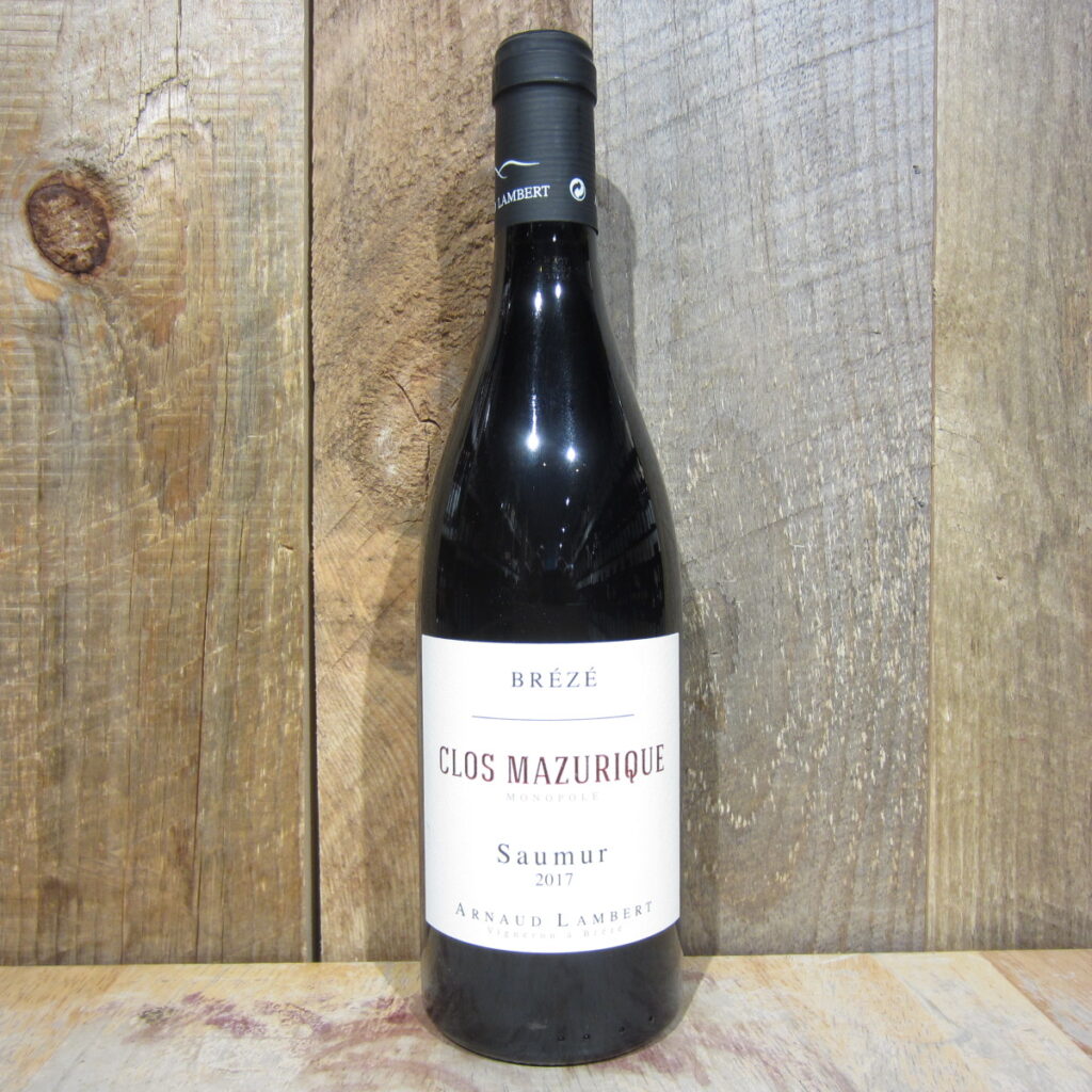CHATEAU DE BREZE CLOS MAZURIQUE SAUMUR 2017 750ML