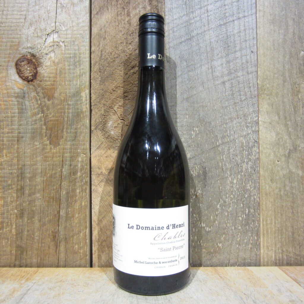 LE DOMAINE D’HENRI CHABLIS ST PIERRE 2013 750ML