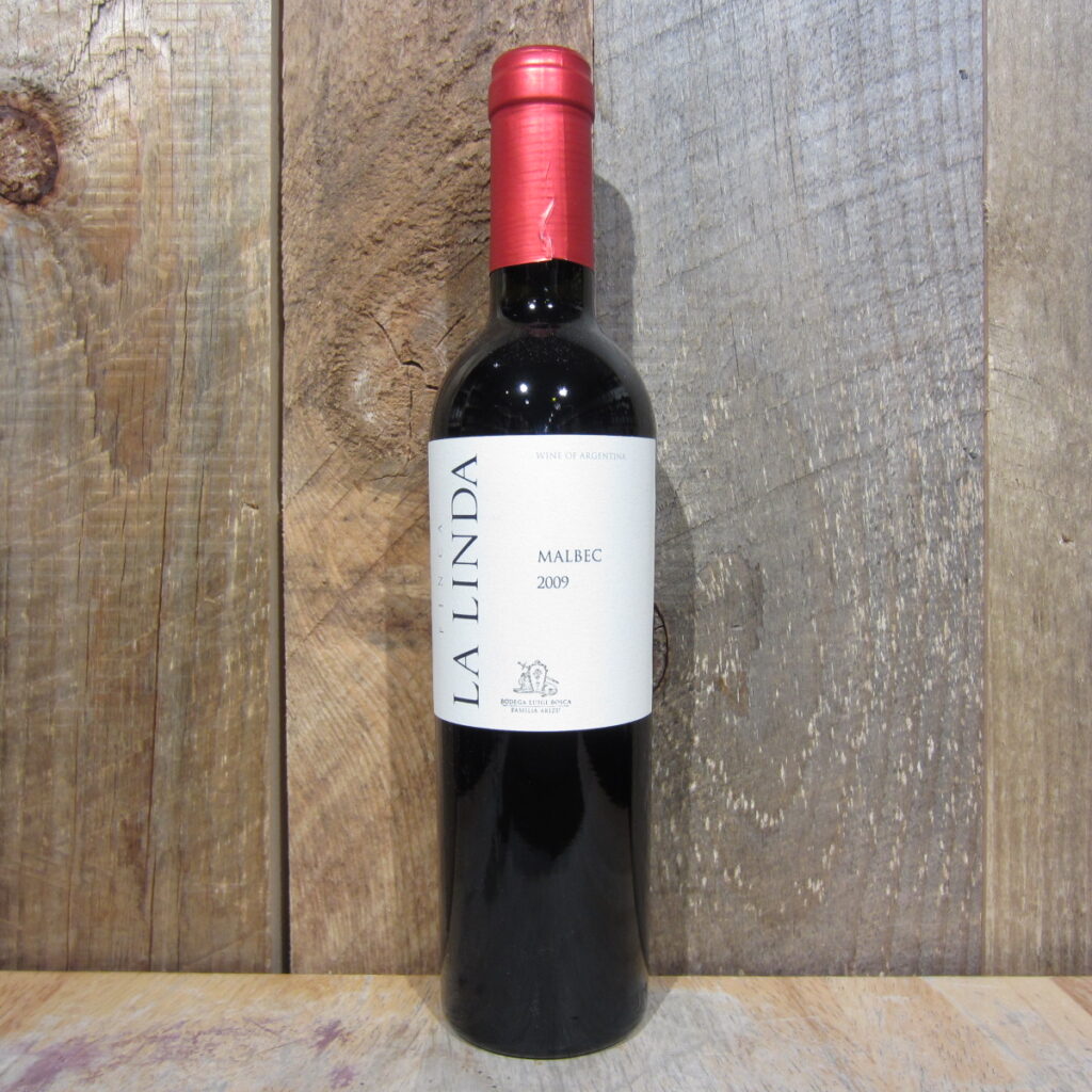 LUIGI BOSCA LA LINDA MALBEC 2009 375ML HALF SIZE BTL