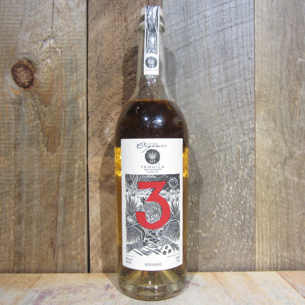 123 TRES ANEJO TEQUILA 750ML