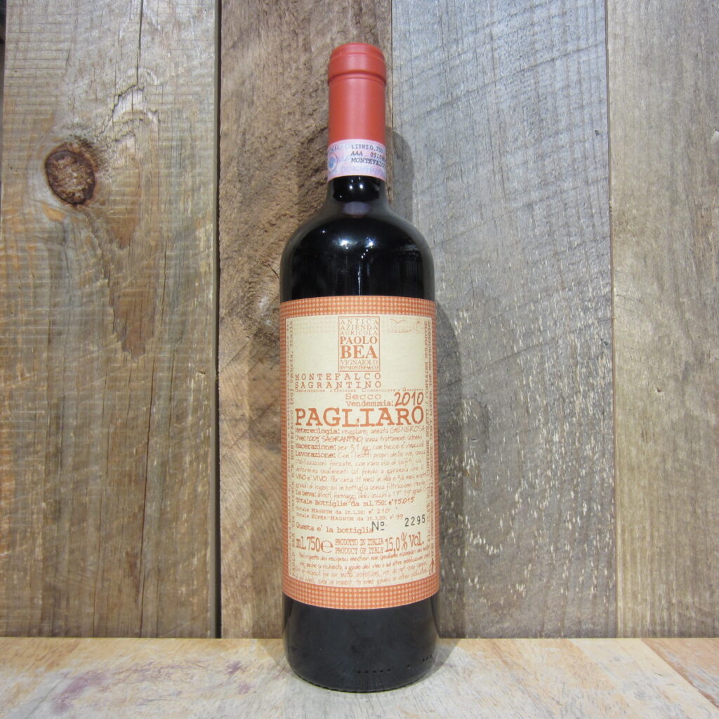 PAOLO BEA SAGRANTINO DE MONTEFALCO PAGLIARO 2010 750ML