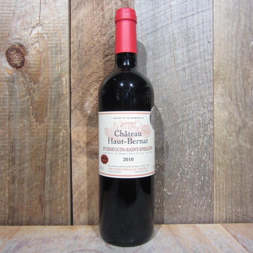 CHATEAU HAUT BERNAT PUISSEGUIN ST EMILION 2010 750ML