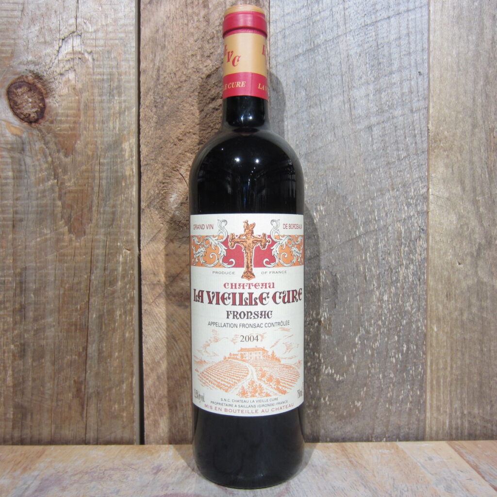 CHATEAU LA VIEILLE CURE FRONSAC 2004 750ML