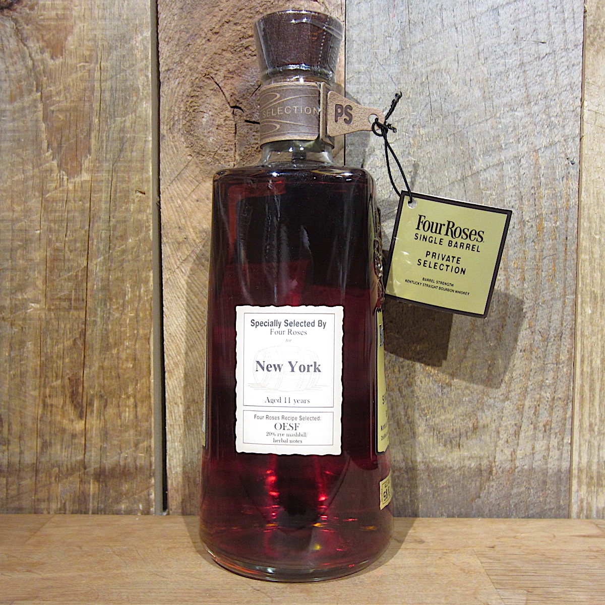 Four Roses Single Barrel Private Selection Bourbon OESF 117.6 Proof ...
