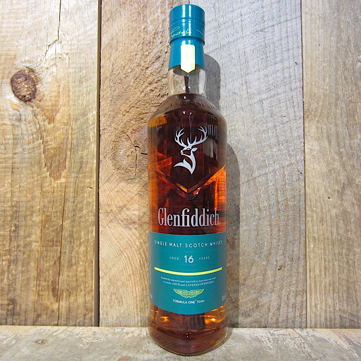 Glenfiddich 16 Year Aston Martin F1 Limited Edition 750ml - Oak