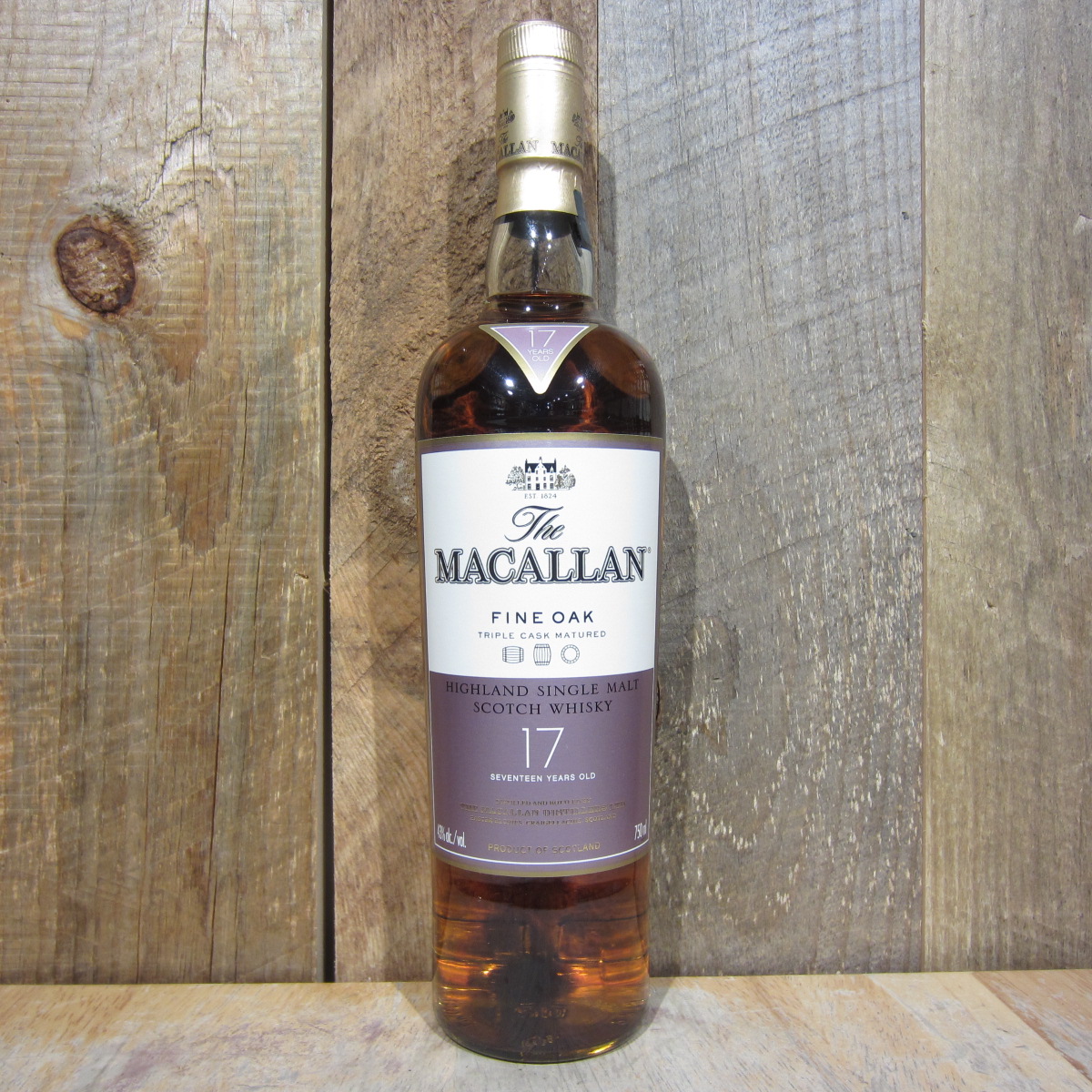 Macallan Fine Oak 17yr 750ml - Oak and Barrel