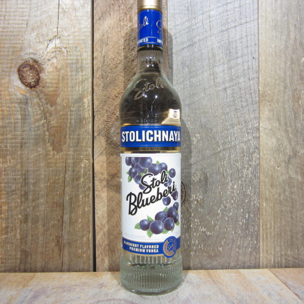 STOLICHNAYA BLUEBERI BLUEBERRY VODKA 750ML