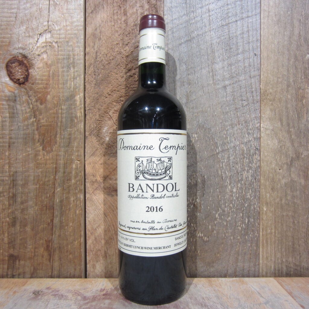 DOMAINE TEMPIER BANDOL ROUGE 2016 750ML
