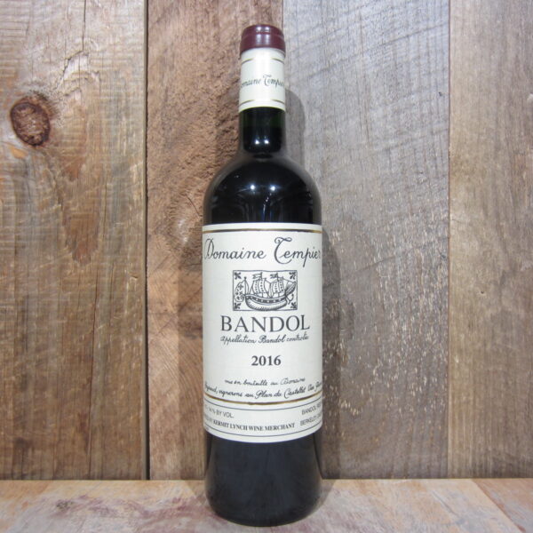 DOMAINE TEMPIER BANDOL ROUGE 2016 750ML