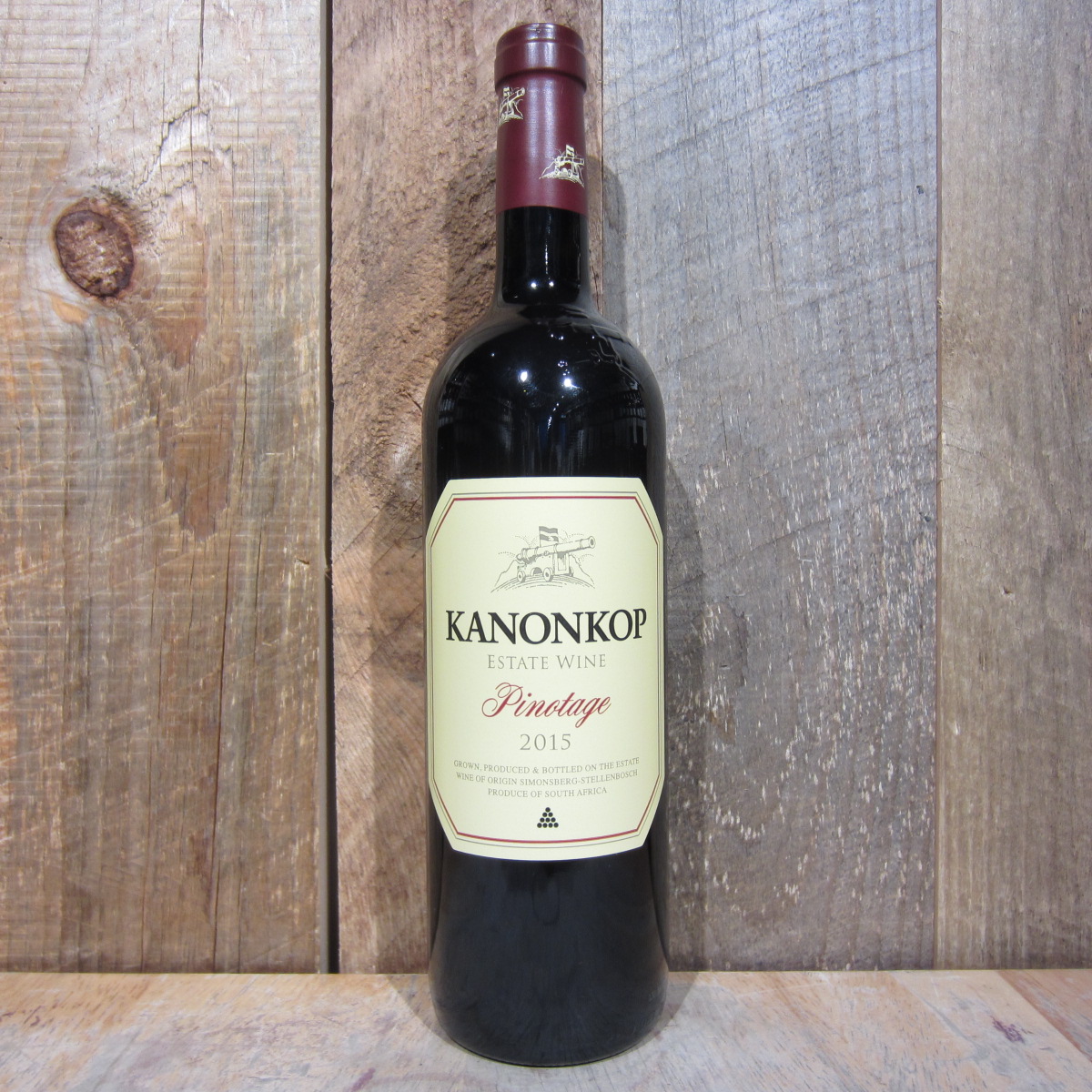 KANONKOP PINOTAGE 2015 750ML Oak and Barrel