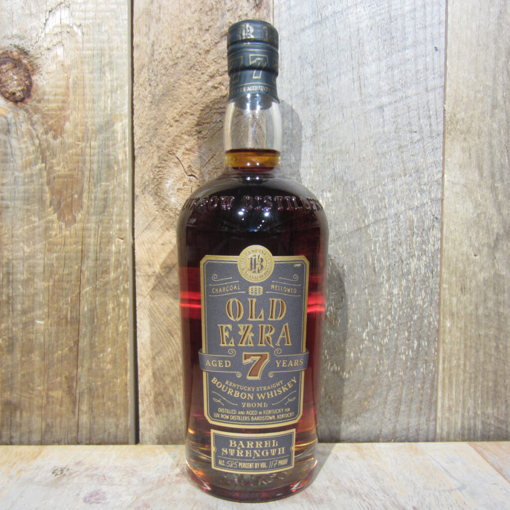 OLD EZRA BOURBON BARREL STRENGTH 7YR 117PF 750ML