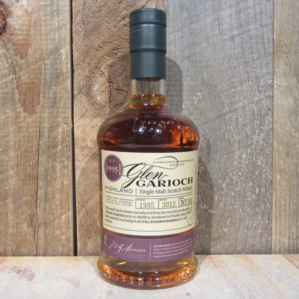 GLEN GARIOCH SINGLE MALT VINTAGE 1995 750ML