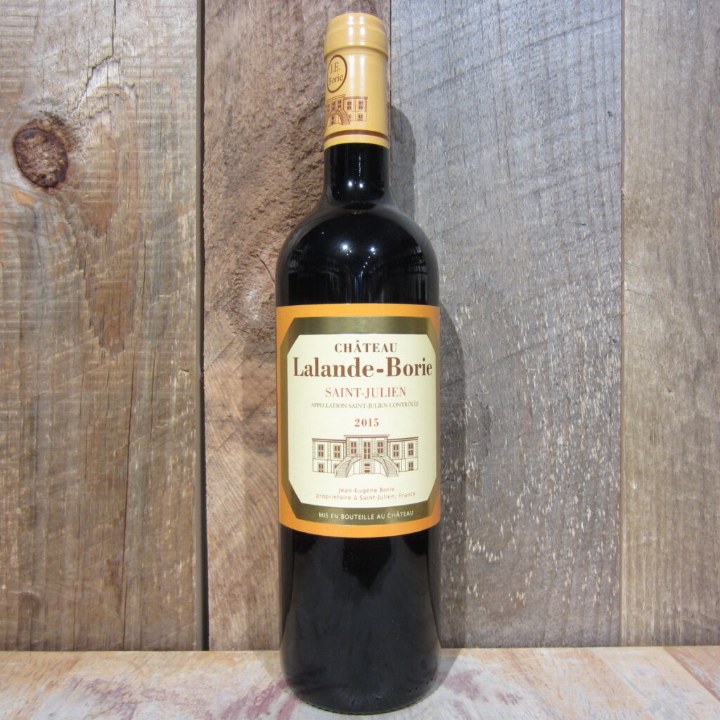 CHATEAU LALANDE-BORIE ST JULIEN 2015 750ML CHATEAU LALANDE BORIE ST JULIEN 2015 750ML