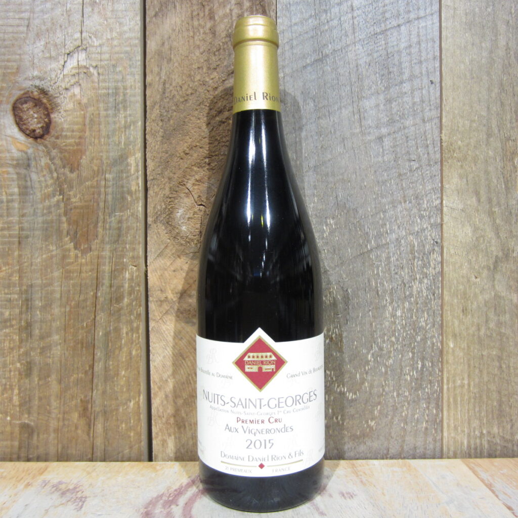 DANIEL RION NUITS SAINT GEORGES 1ER CRU AUX VIGNERONDES 2015 750ML