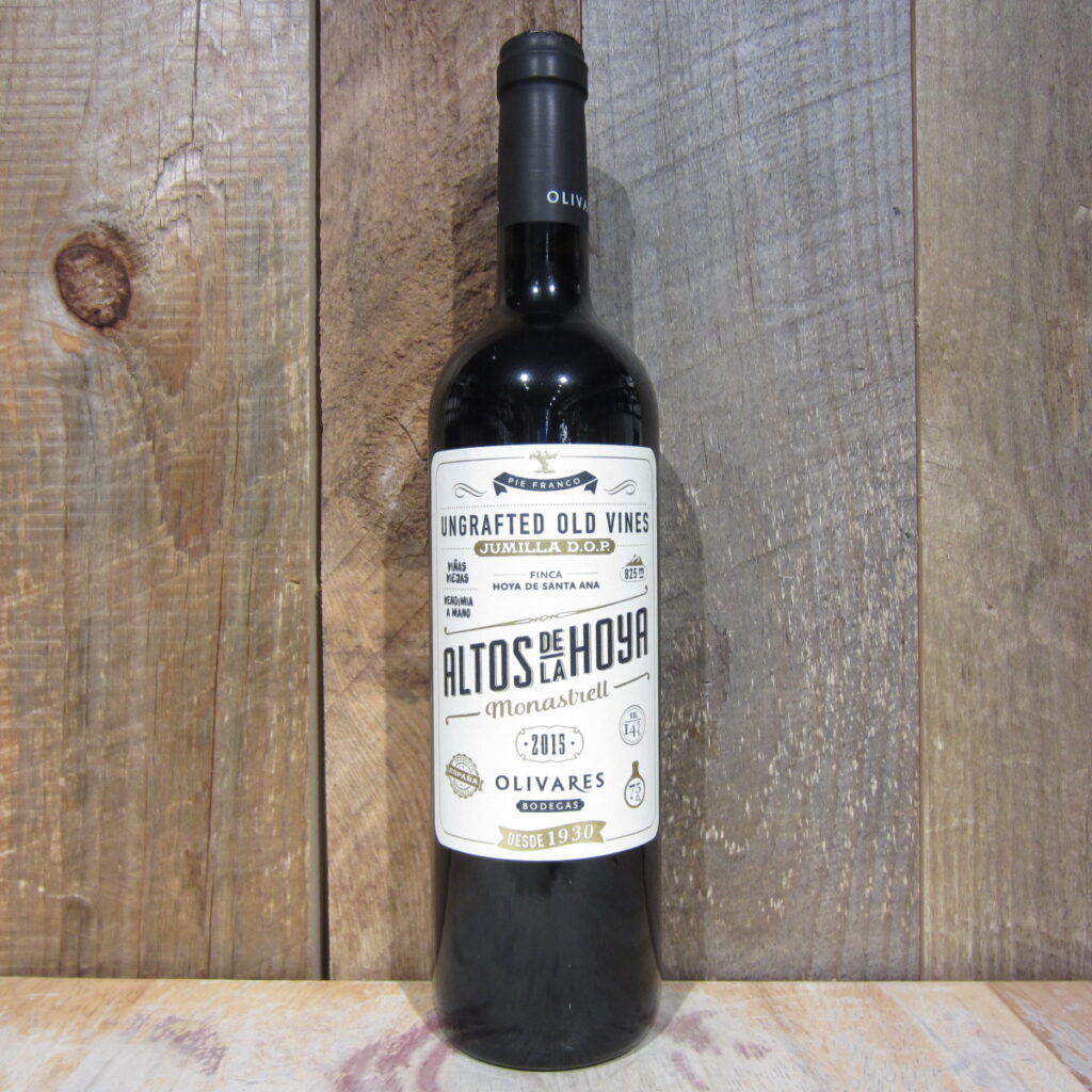 OLIVARES JUMILLA MONASTRELL ALTOS DE LA JOYA 2015 750ML