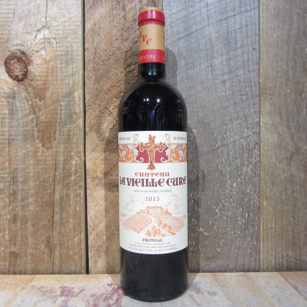 CHATEAU LA VIEILLE CURE FRONSAC 2015 750ML