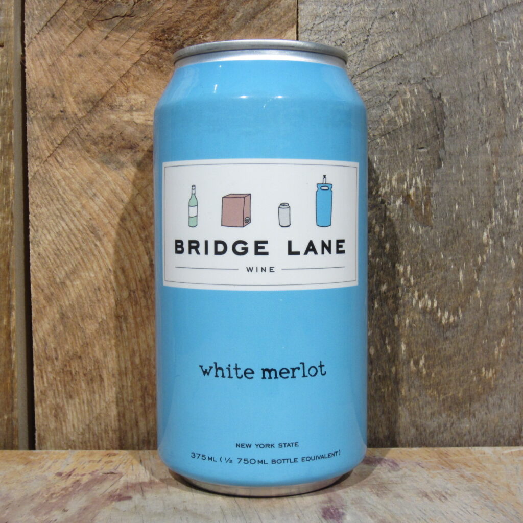 BRIDGE LANE WHITE MERLOT CAN 375ML
