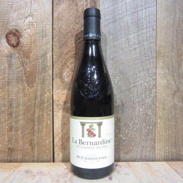 CHAPOUTIER CHATEAUNEUF DU PAPE LA BERNARDINE 2015 750ML
