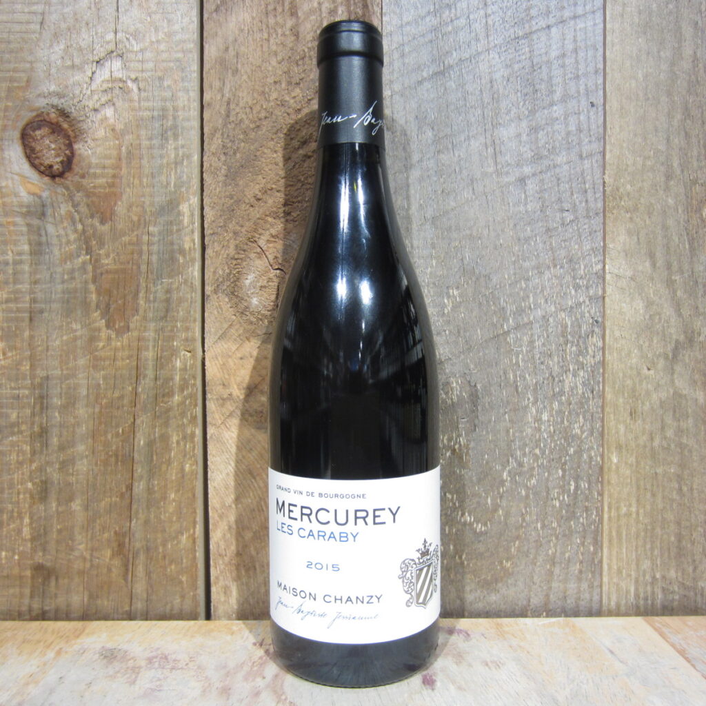 DOMAINE CHANZY MERCUREY LES CARABY ROUGE 2015 750ML