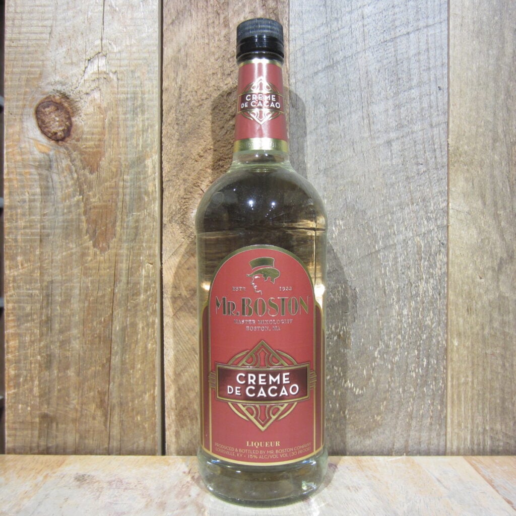 MR BOSTON CREME DE CACAO WHITE 1L