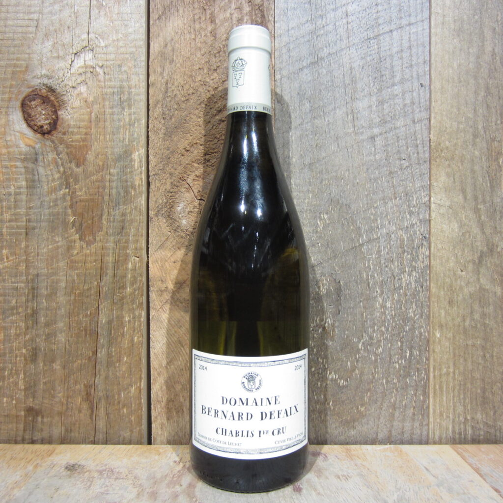 BERNARD DEFAIX 1ER CRU CHABLIS COTES DE LECHET RESERVE 2014 750ML BERNARD DEFAIX 1ER CRU CHABLIS COTES DE LECHET RESERVE 2014 750ML