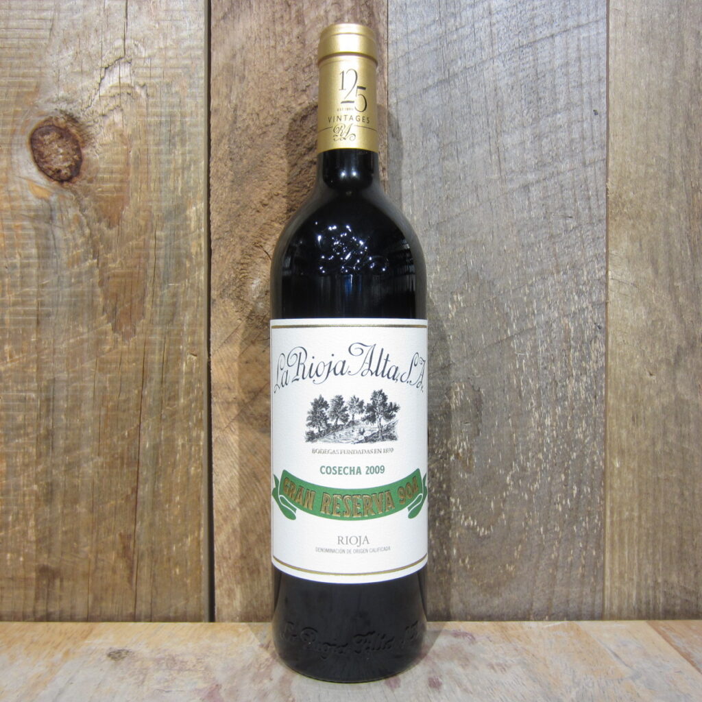 LA RIOJA ALTA GRAN RESERVA 904 2009 750ML