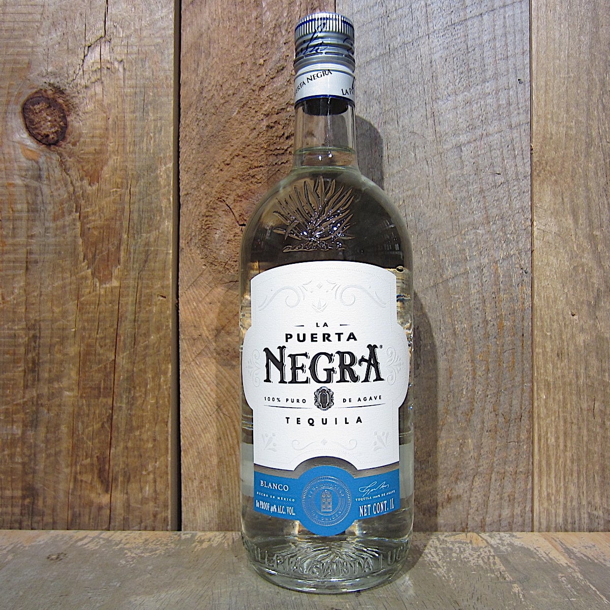 La Puerta Negra Blanco Tequila 1L - Oak and Barrel