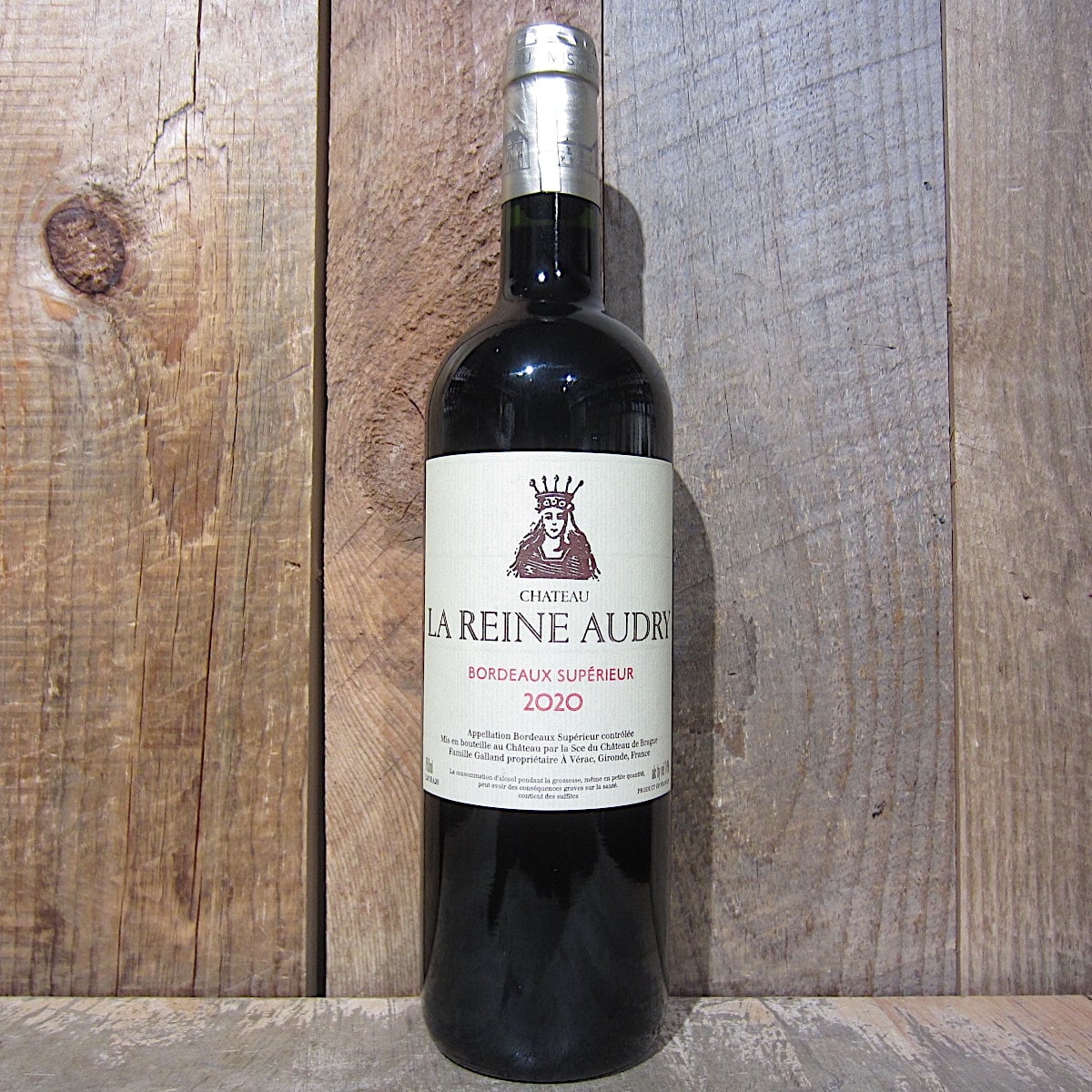 La Reine Audry Bordeaux Superieur 2020 750ml - Oak and Barrel