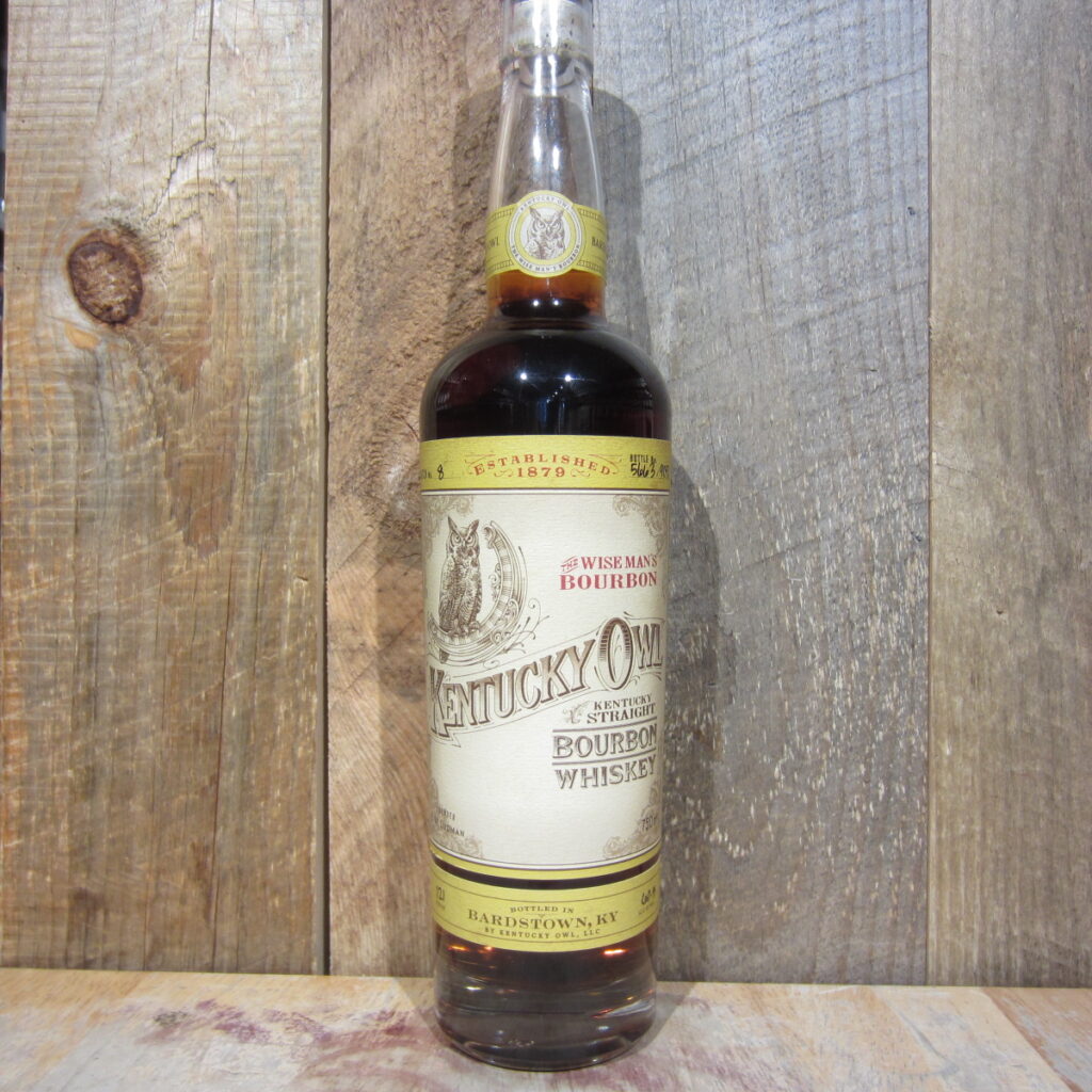 KENTUCKY OWL BOURBON 6YR BATCH 8 750ML