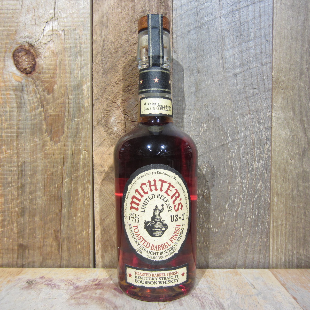 Michters Toasted Barrel Bourbon 750ml - Oak and Barrel