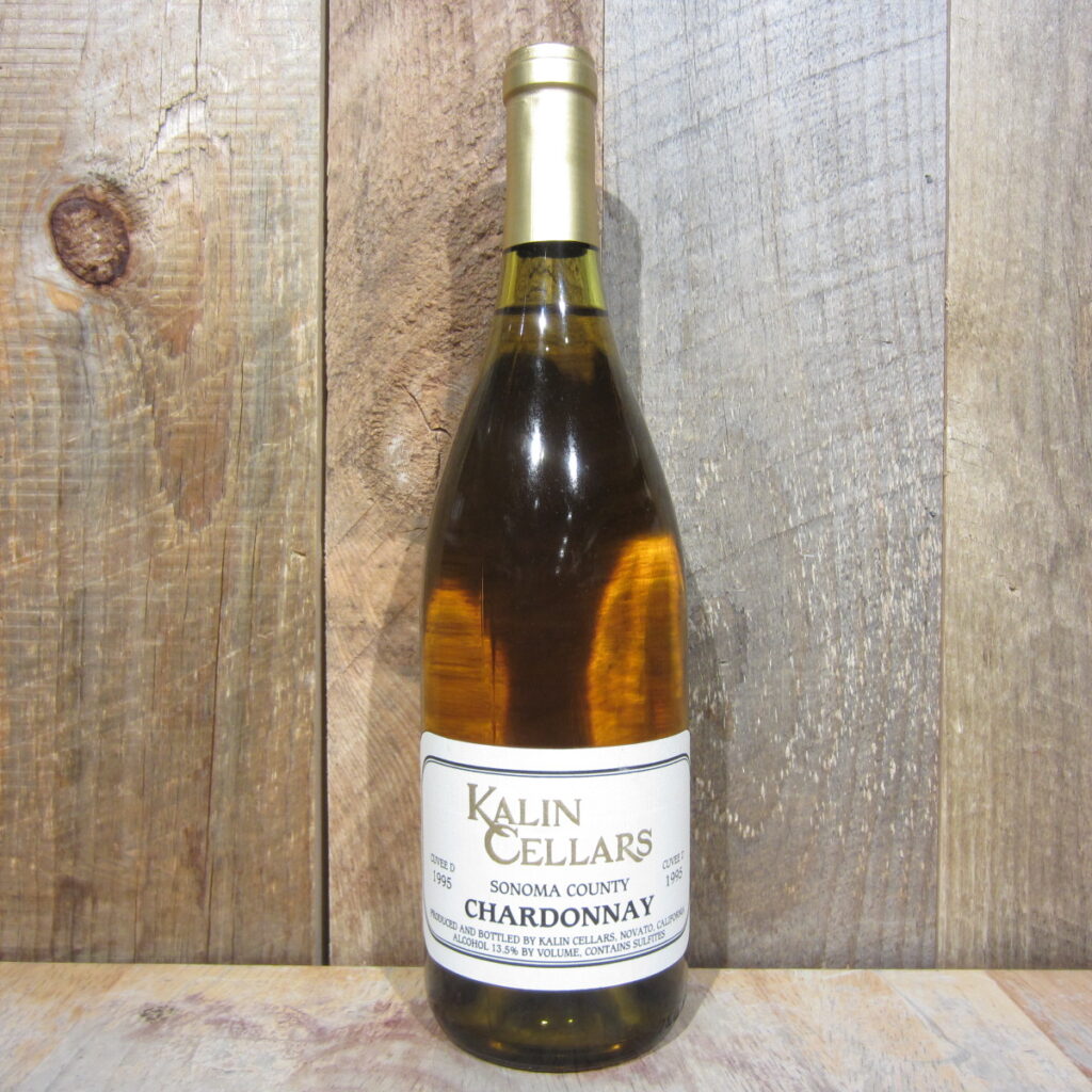 KALIN CELLARS CHARDONNAY ‘CUVEE D’ 1995 750ML KALIN CELLARS CHARDONNAY ‘CUVEE D’ 1995 750ML