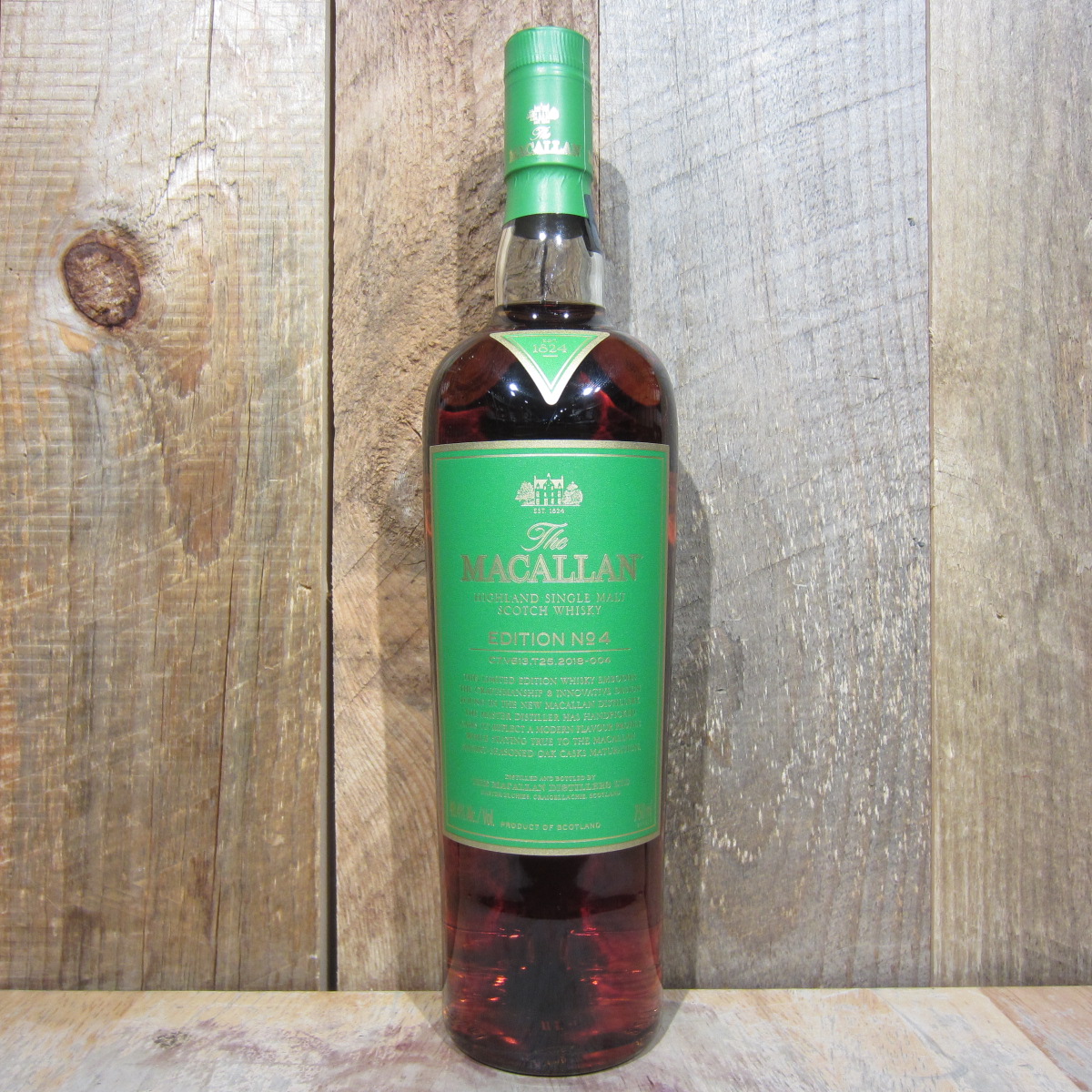 Macallan Single Malt Edition No. 4 750ml - Oak and Barrel