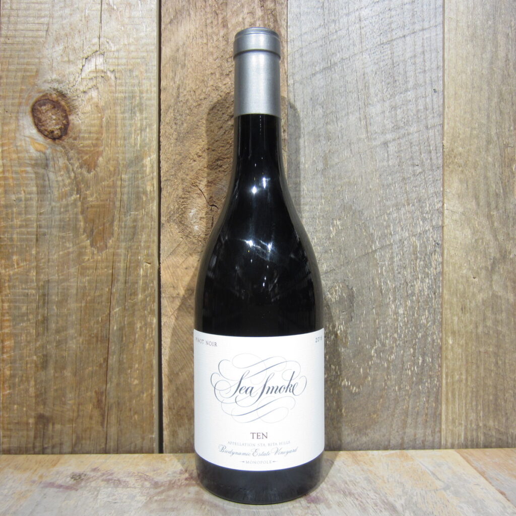 SEA SMOKE PINOT NOIR TEN 2016 750ML