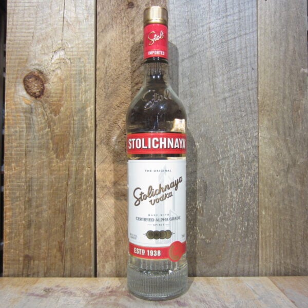 STOLICHNAYA VODKA 750ML